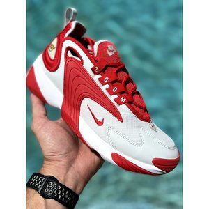 NIKE ZOOM 2K 'Photon Dust University Red' -- SIZE 6.5 MEN/ 8 WOMEN (AO0269 012)